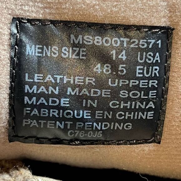 Mens Vintage SNEAUX Steve-O Brand Tan Casual Slip On Loafers / Size 14 main image 7